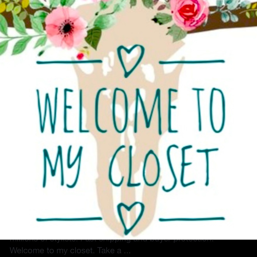Welcome to my closet!